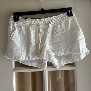 size L, white linen shirts, never been worn & great condition